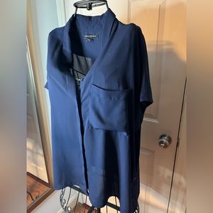 Banana Republic blue summer top